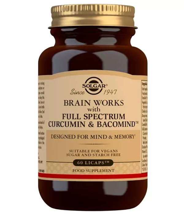 Brain Works con Full Spectrum Cúrcuma y BacoMind Brain Works con Full Spectrum Cúrcuma y BacoMind