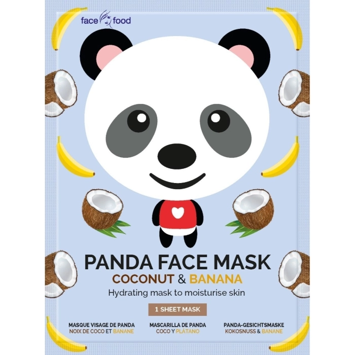 Panda Face Mask Coconut & Banana Panda Face Mask Coconut & Banana