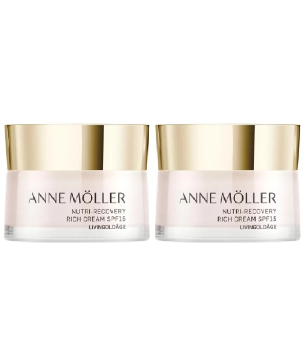 Set Livingoldâge Nutri-Recovery Rich Cream SPF15 50ml x2