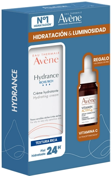 Set Hydrance Crema Hidratante Rica + Vitamin C Sérum 10ml Set Hydrance Crema Hidratante Rica + Vitamin C Sérum 10ml