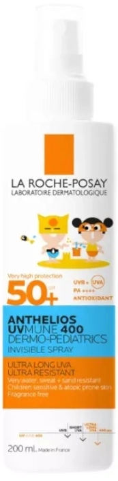 Anthelios UVMune 400 Dermo-Pediatrics Spray Invisible SPF50+ Anthelios UVMune 400 Dermo-Pediatrics Spray Invisible SPF50+