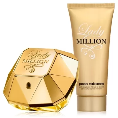 Set Lady Million 80ml + Body Lotion 100ml