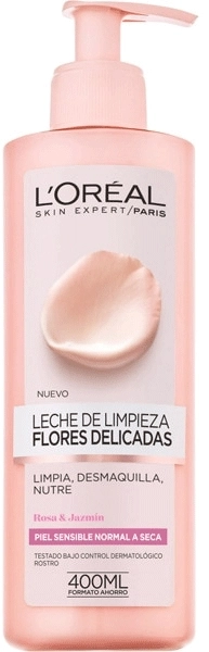 Leche de Limpieza Flores Delicadas Leche de Limpieza Flores Delicadas
