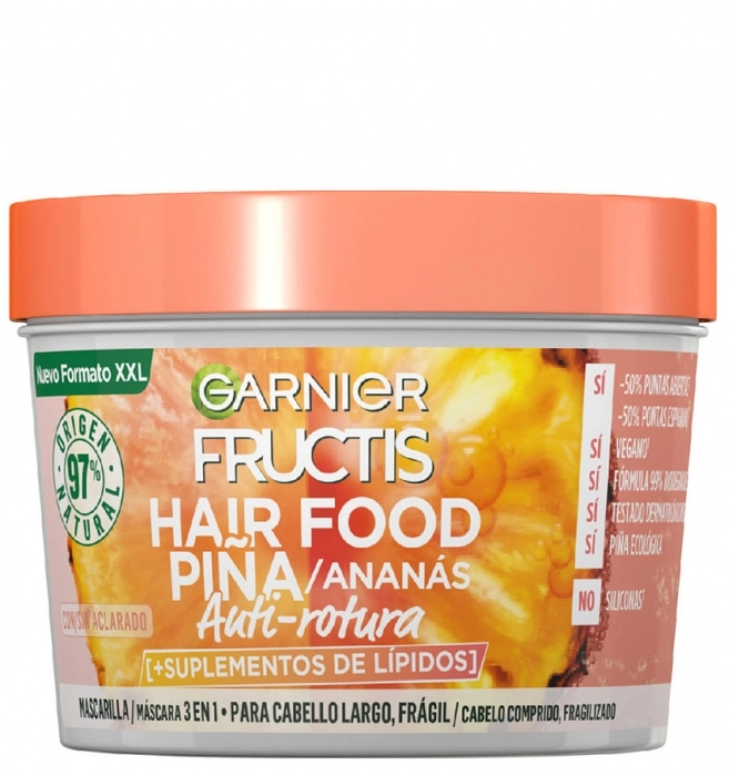 Fructis Mascarilla Anti-Rotura Hair Food Piña
