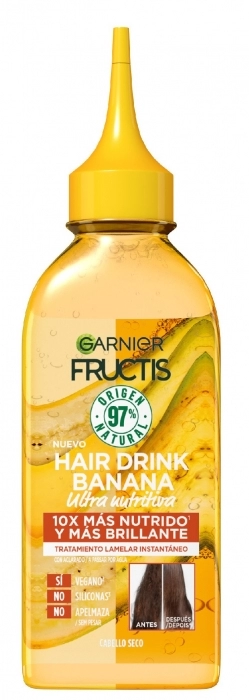 Fructis Tratamiento Ultra Nutritivo Hair Drink Banana