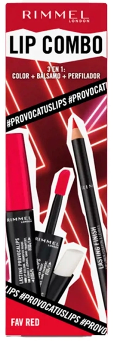 Lip Combo Lasting Provocalips + Lasting Finish Lip Liner Lip Combo Lasting Provocalips + Lasting Finish Lip Liner