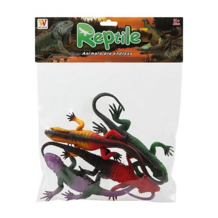 Set de Figuras de Animales Reptile (4 uds)