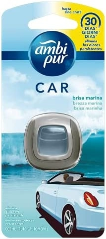 Ambientador Car Clip Brisa Marina 2ml Ambientador Car Clip Brisa Marina 2ml