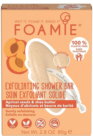 Exfoliating Shower Bar Apricot & Shea Butter Exfoliating Shower Bar Apricot & Shea Butter