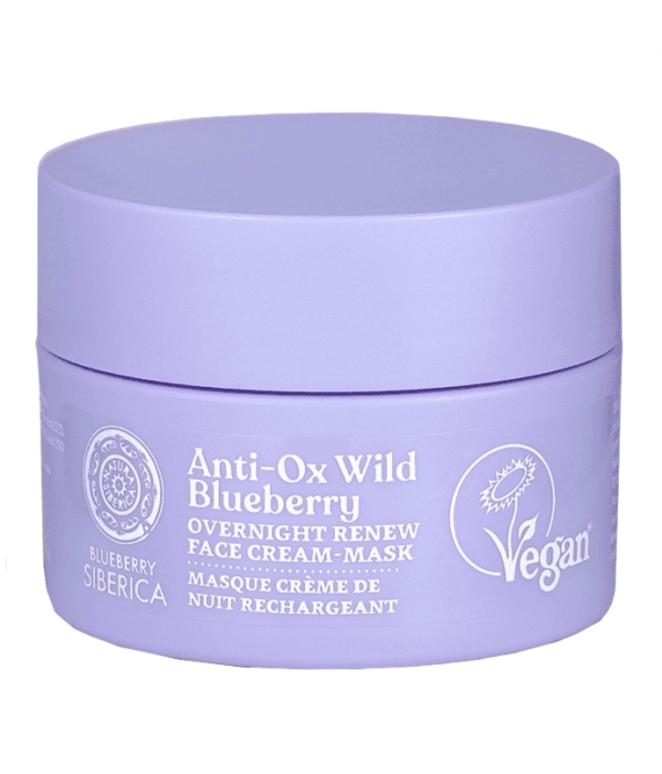 Anti-Ox Wild Blueberry Overnight Renew Face Cream-Mask Anti-Ox Wild Blueberry Overnight Renew Face Cream-Mask