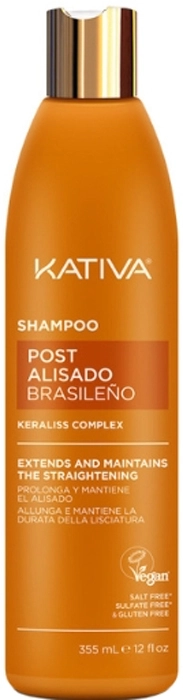 Shampoo Post Alisado Brasileño