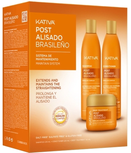 Set Post Alisado Champú 225ml + Acondicionador 225ml + Deep Treatment 150ml Set Post Alisado Champú 225ml + Acondicionador 225ml + Deep Treatment 150ml