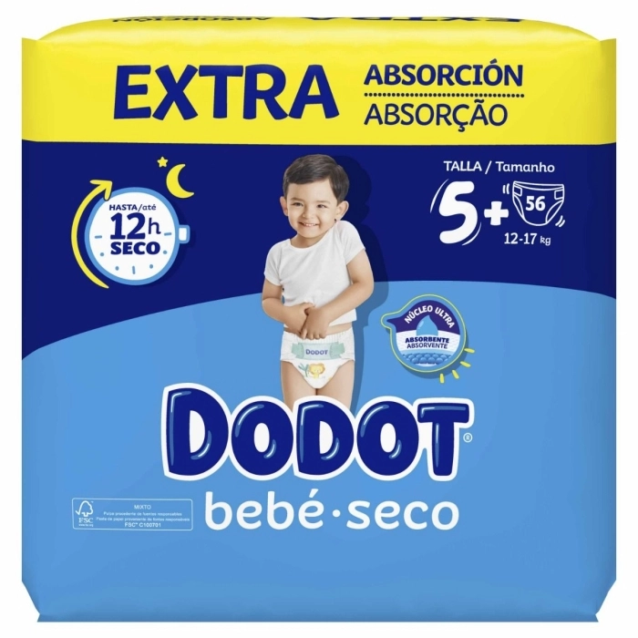 Dodot Bebé Seco T5 12-17kg Dodot Bebé Seco T5 12-17kg