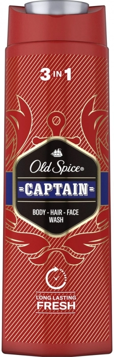 Captain 3in1 Shower Gel