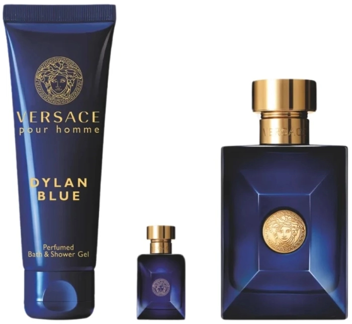 Set Dylan Blue pour Homme 100ml + 5ml + Bath & Shower Gel 150ml