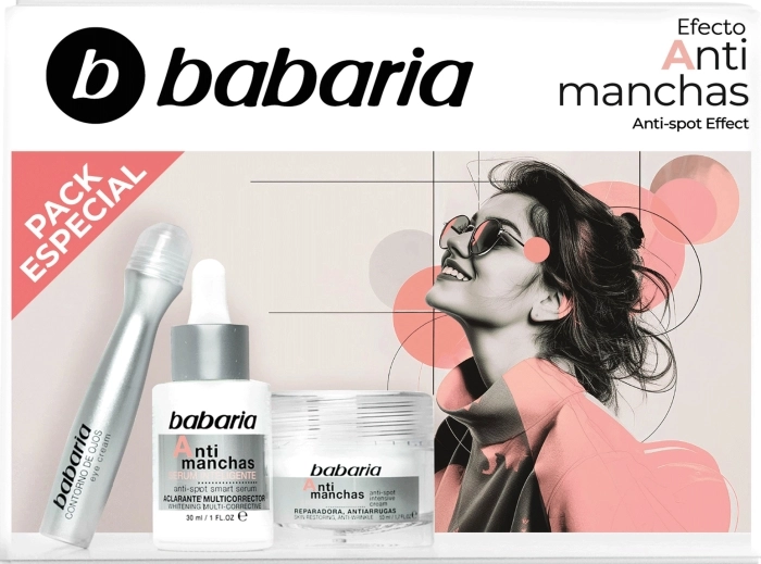 Set Anti Manchas Sérum 30ml + Contorno de Ojos 12ml + Crema Facial 50ml Set Anti Manchas Sérum 30ml + Contorno de Ojos 12ml + Crema Facial 50ml