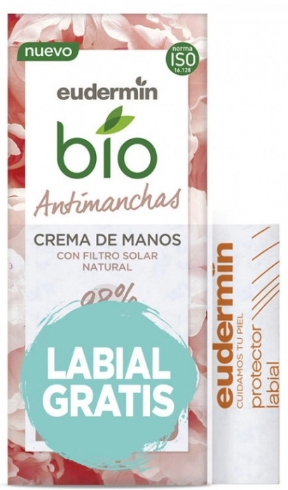 Crema de Manos Antimanchas 75ml + Bálsamo Labial Protector SPF30 Crema de Manos Antimanchas 75ml + Bálsamo Labial Protector SPF30