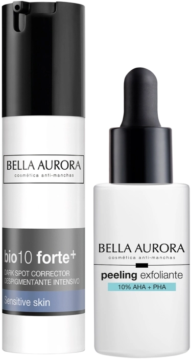 Set Bio10 Forte+ Serum Piel Sensible 30ml + Peeling Exfoliante 30ml Set Bio10 Forte+ Serum Piel Sensible 30ml + Peeling Exfoliante 30ml