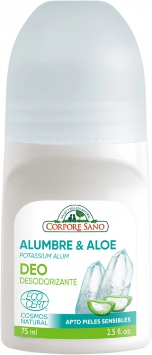 Desodorante Roll-on Alumbre y Aloe Desodorante Roll-on Alumbre y Aloe