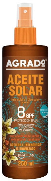 Aceite Solar SPF8
