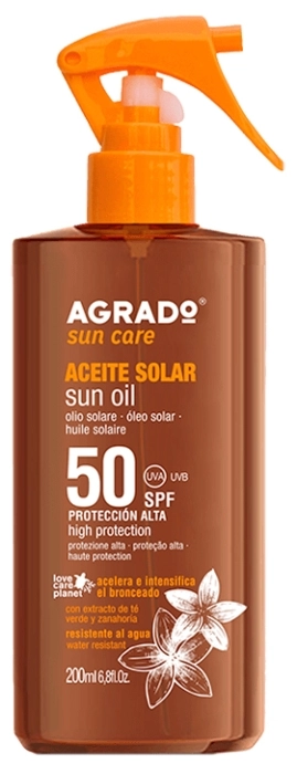 Aceite Solar SPF50
