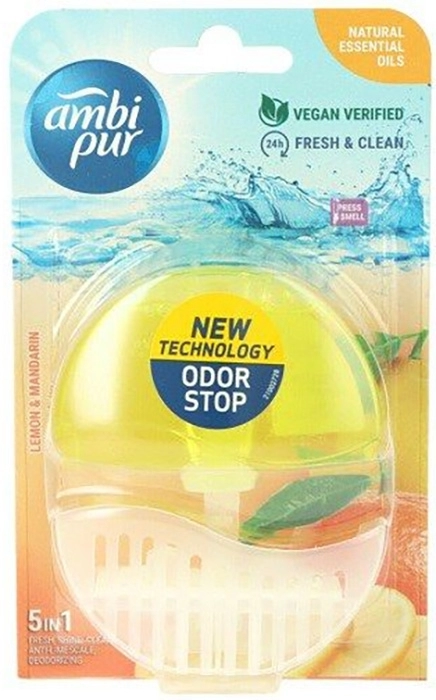 Odor Stop WC Wild Lemon & Mandarin 5in1 Odor Stop WC Wild Lemon & Mandarin 5in1