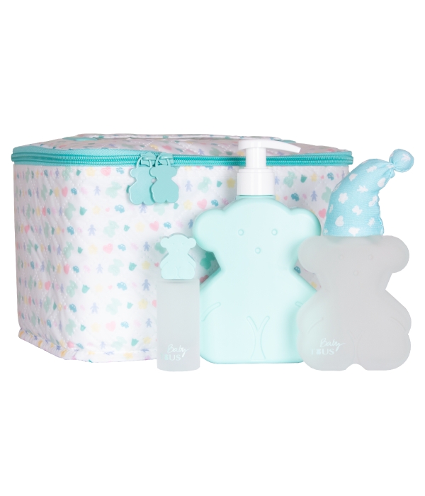 Red Perfumes Set Baby Tous Edc 100ml + Body Milk 250ml + Edc 15ml + Neceser