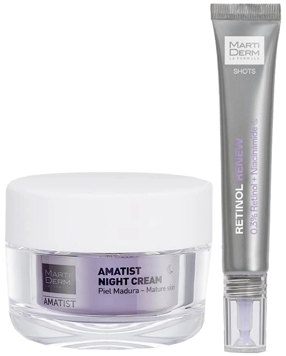 Set Reduce Arrugas y Renueva la Piel Night Cream 50ml + Retinol Renew 20ml Set Reduce Arrugas y Renueva la Piel Night Cream 50ml + Retinol Renew 20ml