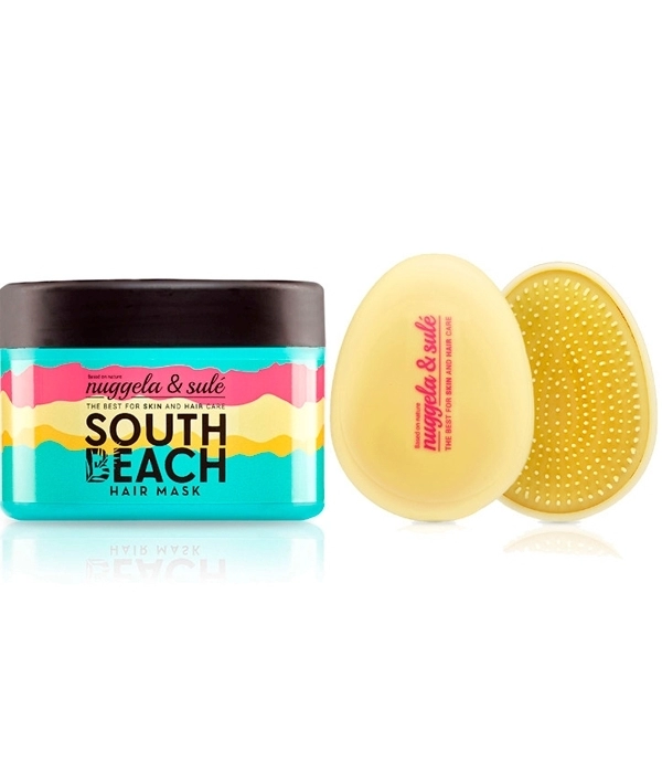 Set South Beach Hair Mask 250ml + Tangle Tamer Brush