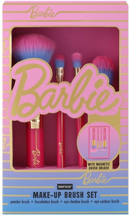 Set Brochas de Maquillaje Barbie Set Brochas de Maquillaje Barbie