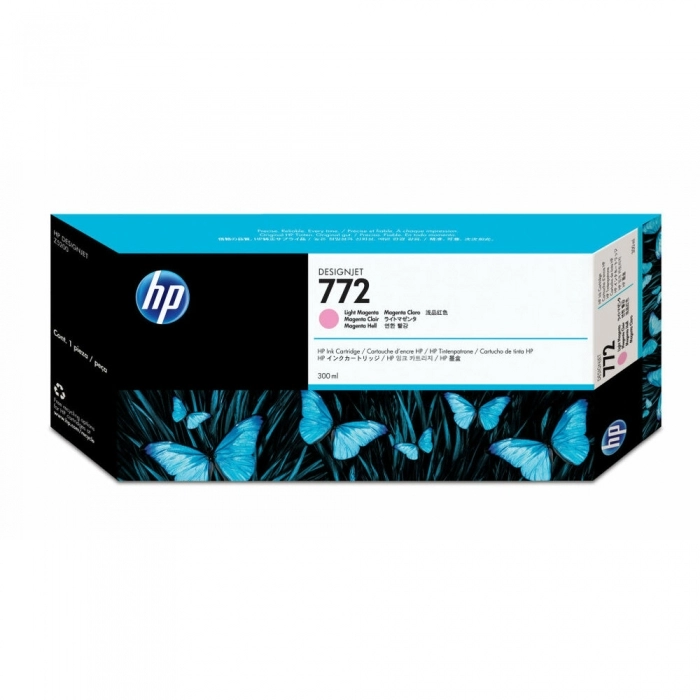 Cartucho de Tinta Original HP Cartucho de tinta DesignJet HP 772 magenta claro d