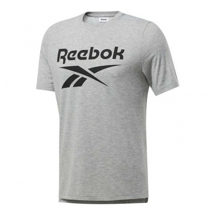 Camiseta de Manga Corta Hombre Reebok Workout Ready Supremium Gris