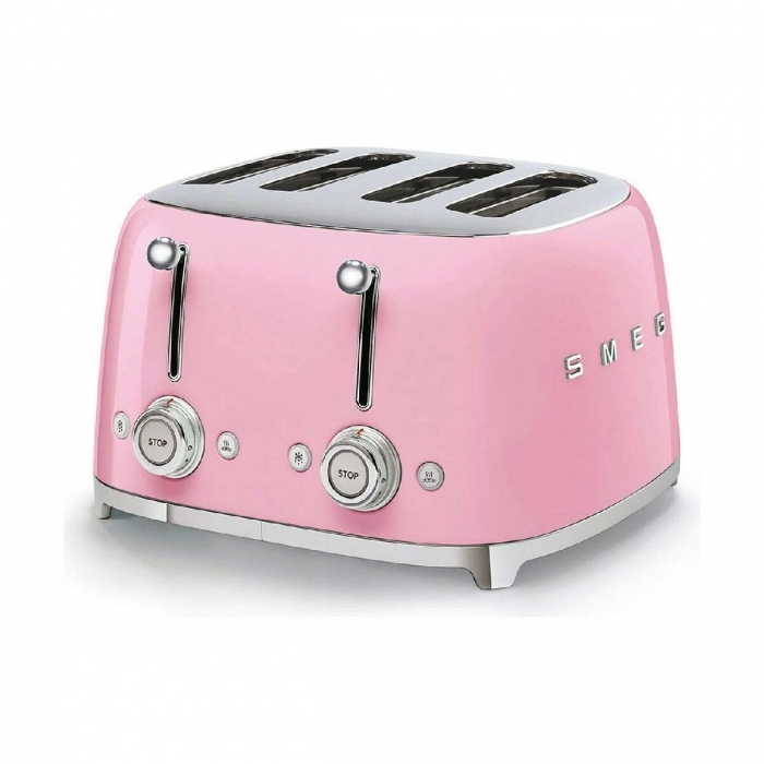 Tostadora Smeg TSF03PKEU Rosa 2000 W