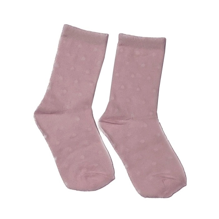 Calcetín Grain de Ble Rosa con Puntitos Calcetín Grain de Ble Rosa con Puntitos