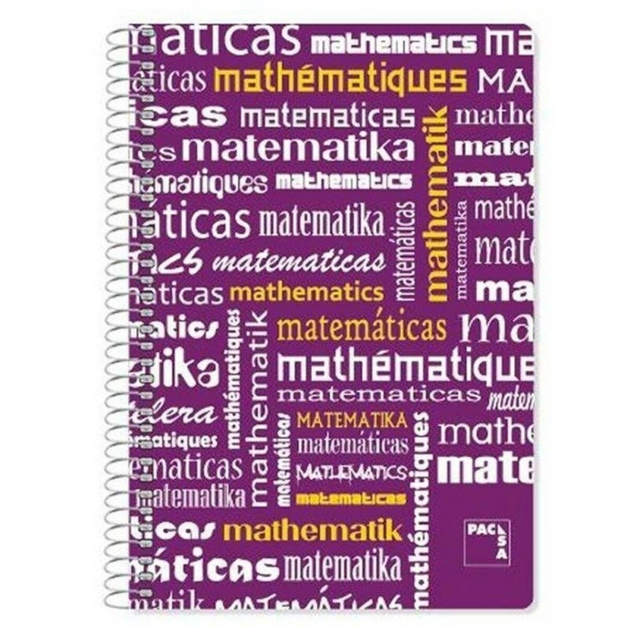 Cuaderno Pacsa Violeta 80 Hojas Din A4 (4 Unidades)