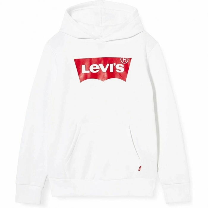 Sudadera con Capucha Niño S S KNIT TOP Levi's 9E8778-001 Blanco