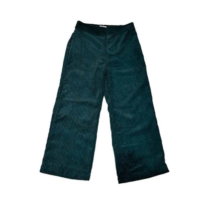 Pantalón Culotte Verde Botella Pantalón Culotte Verde Botella