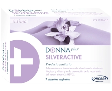 Donna plus silveractive 7 capsulas vaginales Donna plus silveractive 7 capsulas vaginales