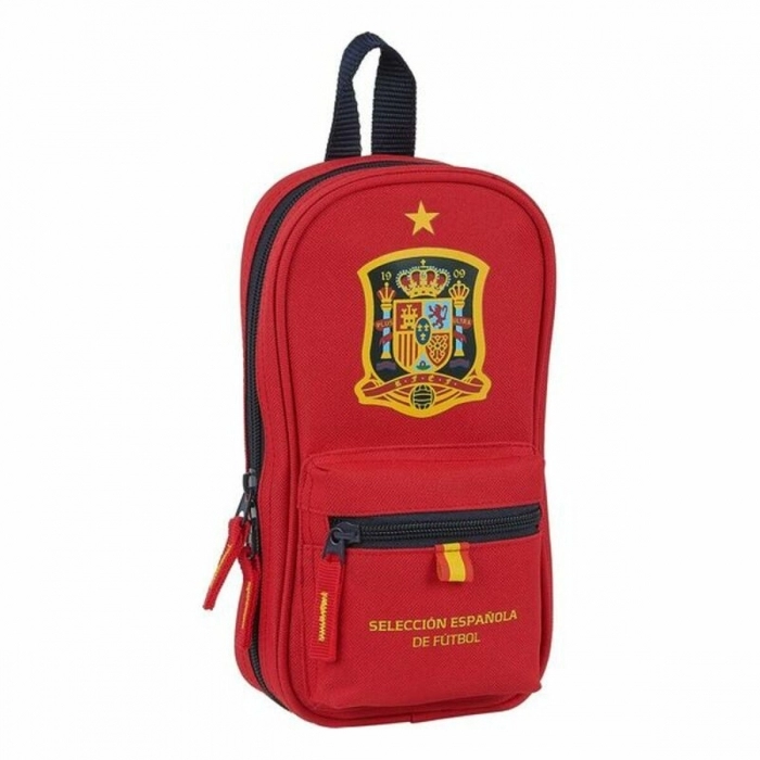 Plumier Mochila RFEF Rojo (33 Piezas)