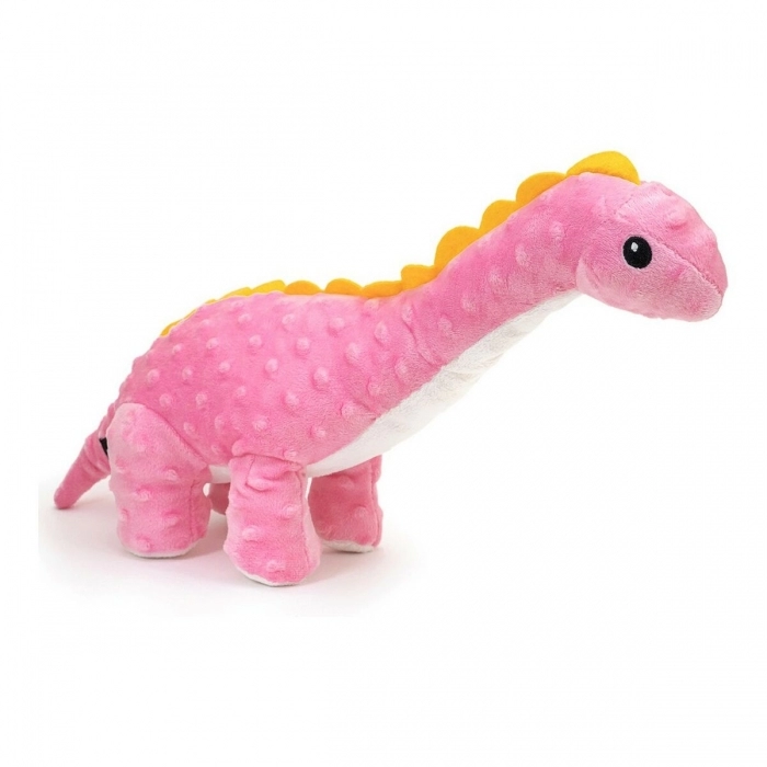 Peluche para perros Gloria Orhy 10 x 45 x 20 cm Rosa Dinosaurio Poliéster Polipr