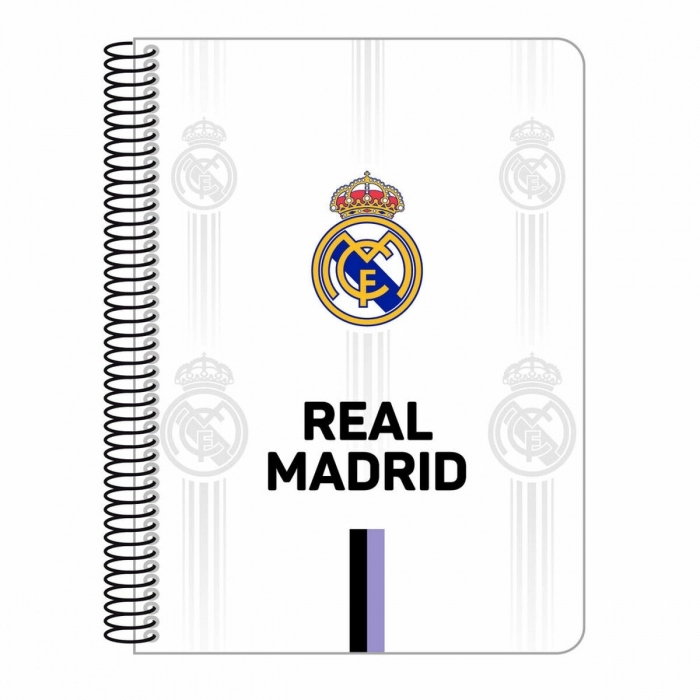 Red Perfume Libreta Real Madrid C.F. Negro Blanco A5