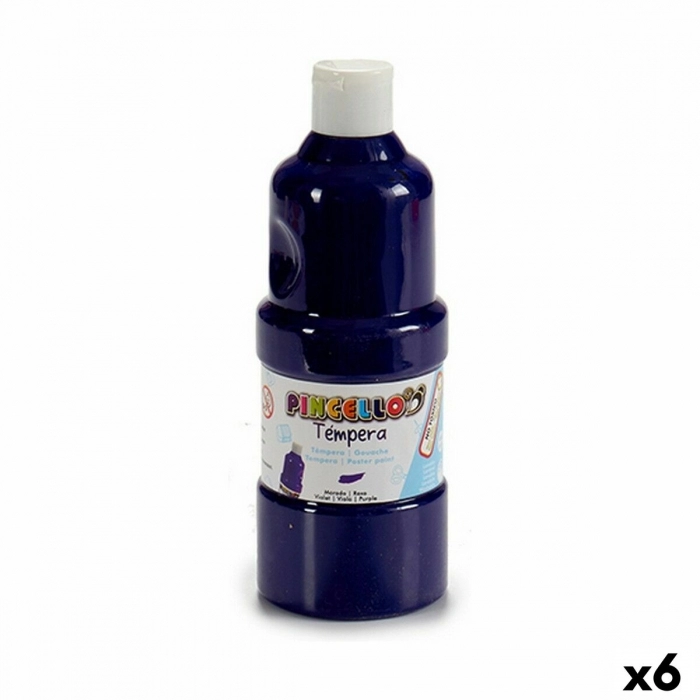 Témperas Morado 400 ml (6 Unidades)