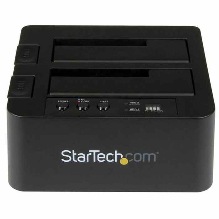 Adaptador para Disco Duro Startech SDOCK2U313R          10 Gbps Negro