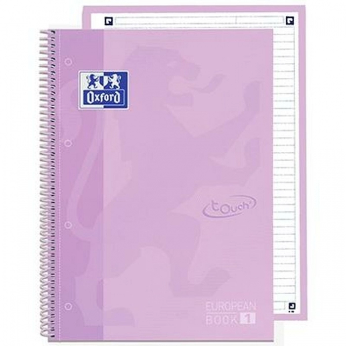 Cuaderno Oxford European Book School A4 Lavanda 5 Unidades Cuaderno Oxford European Book School A4 Lavanda 5 Unidades
