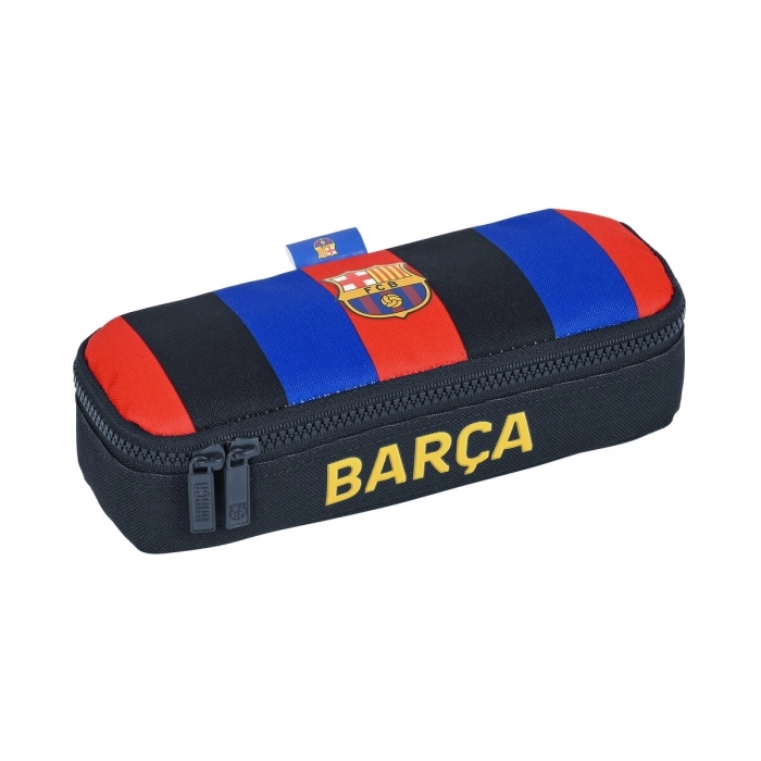 Estuche Escolar F.C. Barcelona Granate Azul marino (22 x 5 x 8 cm)