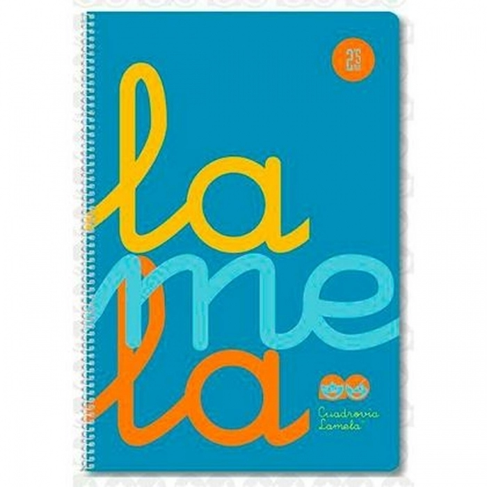 Cuaderno Lamela A4 5 Unidades Flúor Azul