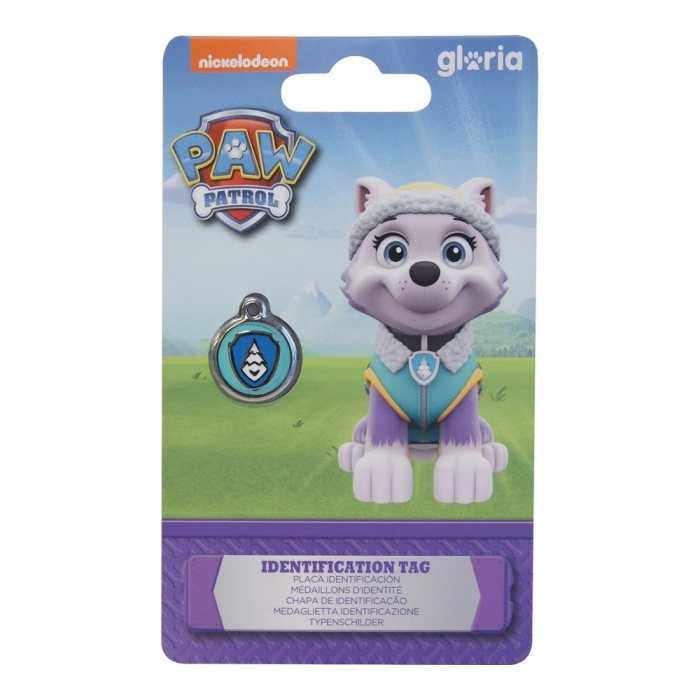 Placa identificativa para collar The Paw Patrol Everest Talla S