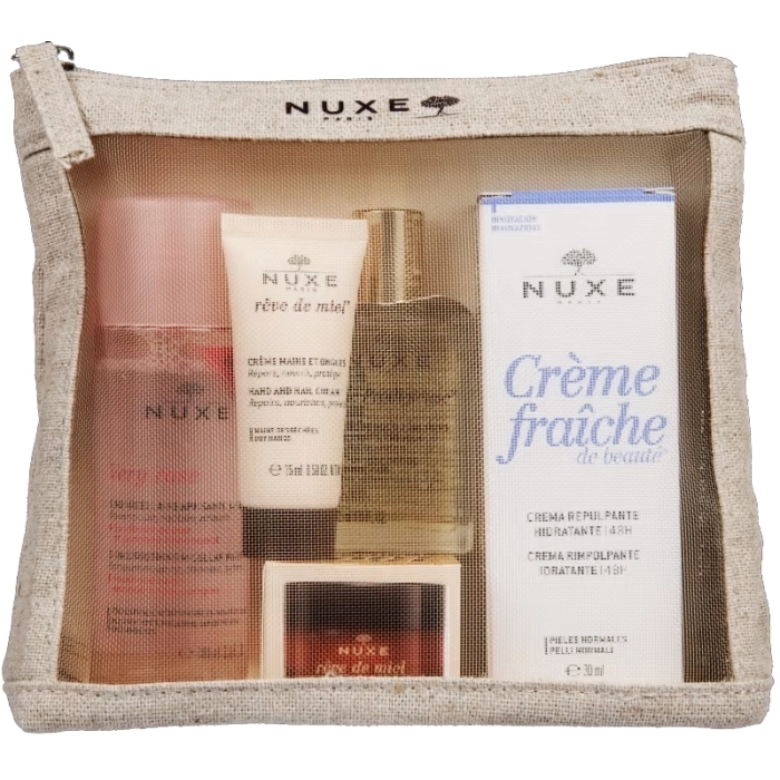 Set Micelar 100ml + Crema 30ml + Manos 15ml + Labial 15g + Huile Prodigieuse 30m