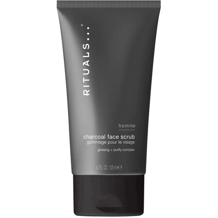 Homme Charcoal Face Scrub
