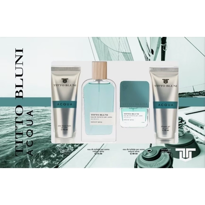 Set Acqua 75ml + 30ml + Afther Shave 75ml + Shower Gel 75ml Set Acqua 75ml + 30ml + Afther Shave 75ml + Shower Gel 75ml